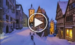 (ویدئو) زیباترین شهر برفی جهان در چین